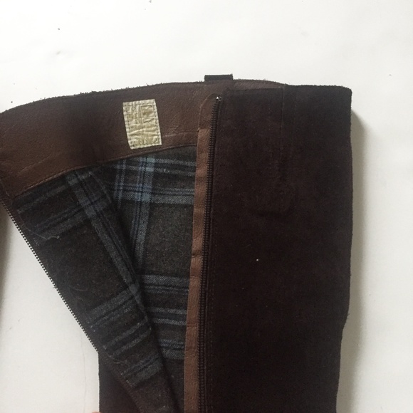 Gant Dark Brown Suede Riding Boots Size 39 - Picture 6 of 8